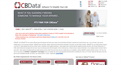 Desktop Screenshot of cbdatasystems.net